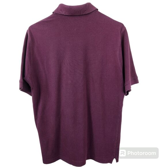 Burberry London Mens Casual Minimalist Short Sleeve Cotton Polo Small - Picture 2 of 6